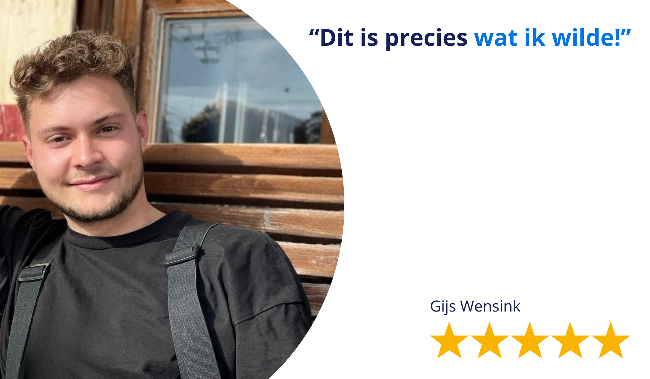 “De samenwerking was zeer goed. Het verliep allemaal erg gemakkelijk.