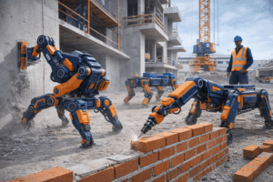 Robots en AI in de bouw